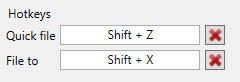 Filechimp Keyboard Shortcuts